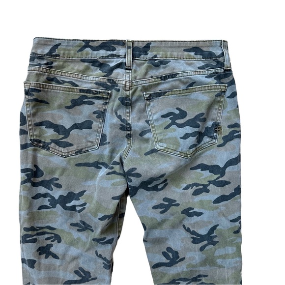 Rich & Skinny Camo Legacy Stretch Jeans Camouflage Size 27 - Picture 5 of 10